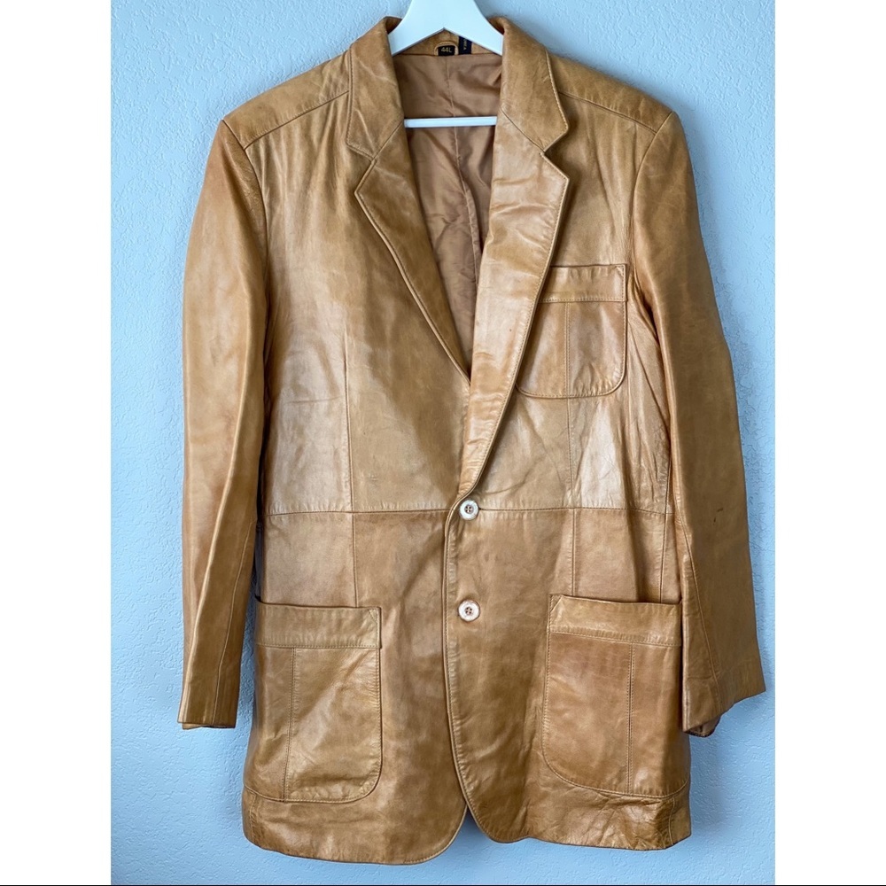 Vintage 70’s Fantastic International Leather Jacket, size Large
